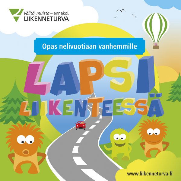 Lapsi liikenteessä, opas vanhemmille kansikuva