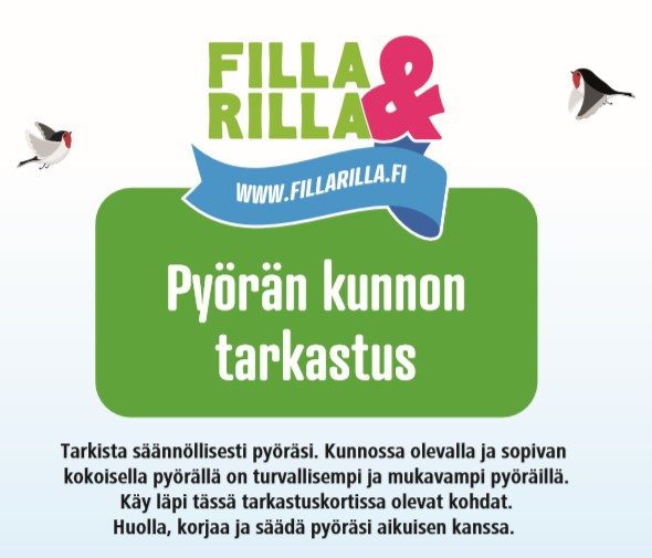 Pyörän kunnon tarkastuskortti