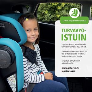 Turvavyöistuinjuliste